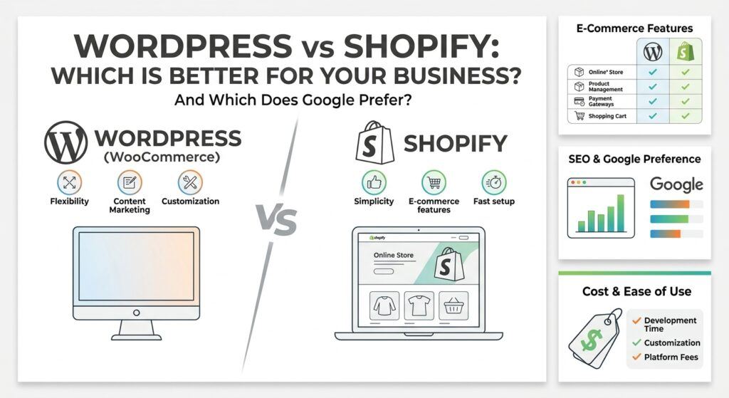 Wordpress vs shopify